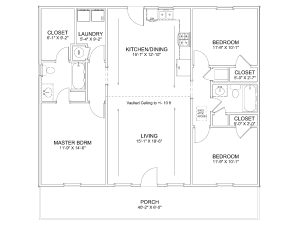 The Ridgeline floor plan