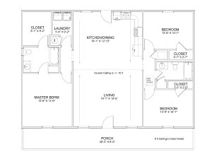 The Hillcrest floor plan