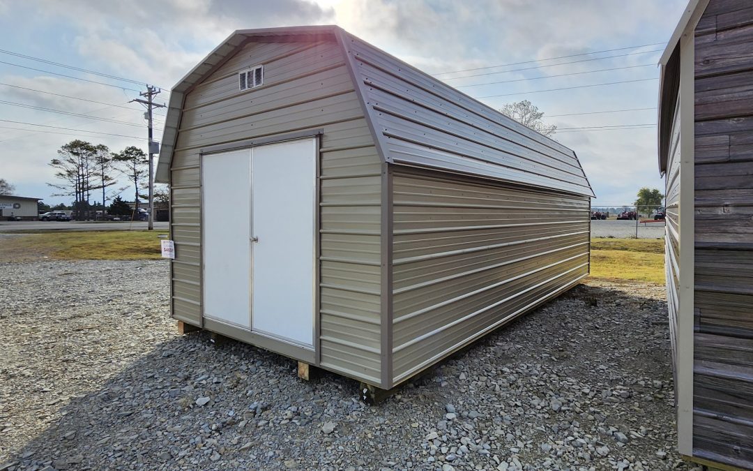 12×24 Barn – Buckskin and Brown (#2904)