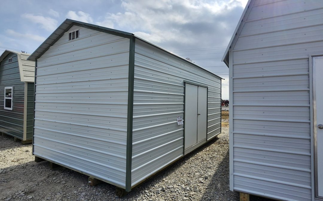 12×20 Peak – White and Colony Green (#2906)