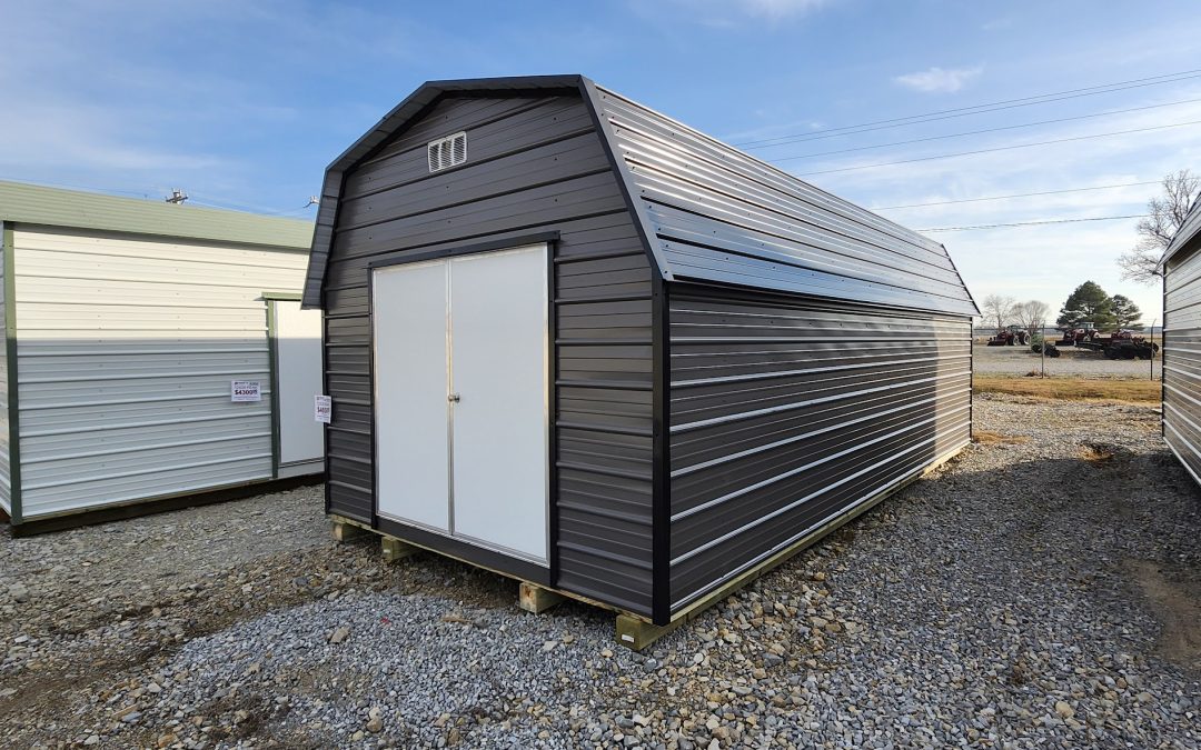 12×24 Barn – Charcoal and Matte Black (#2928)