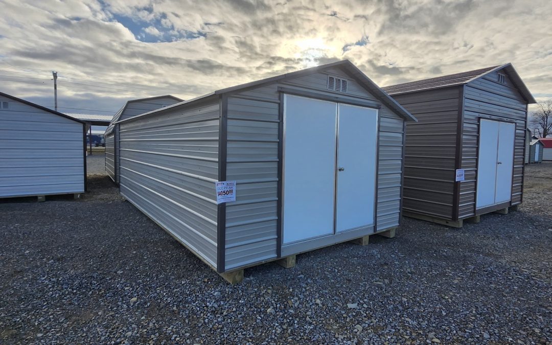 12×20 Peak – Ash Gray and Charcoal (#2951)