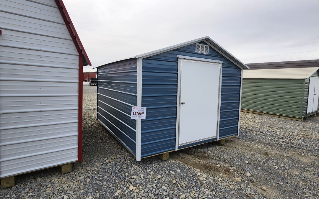 10×12 Peak – Hawaiian Blue and White (#2956)