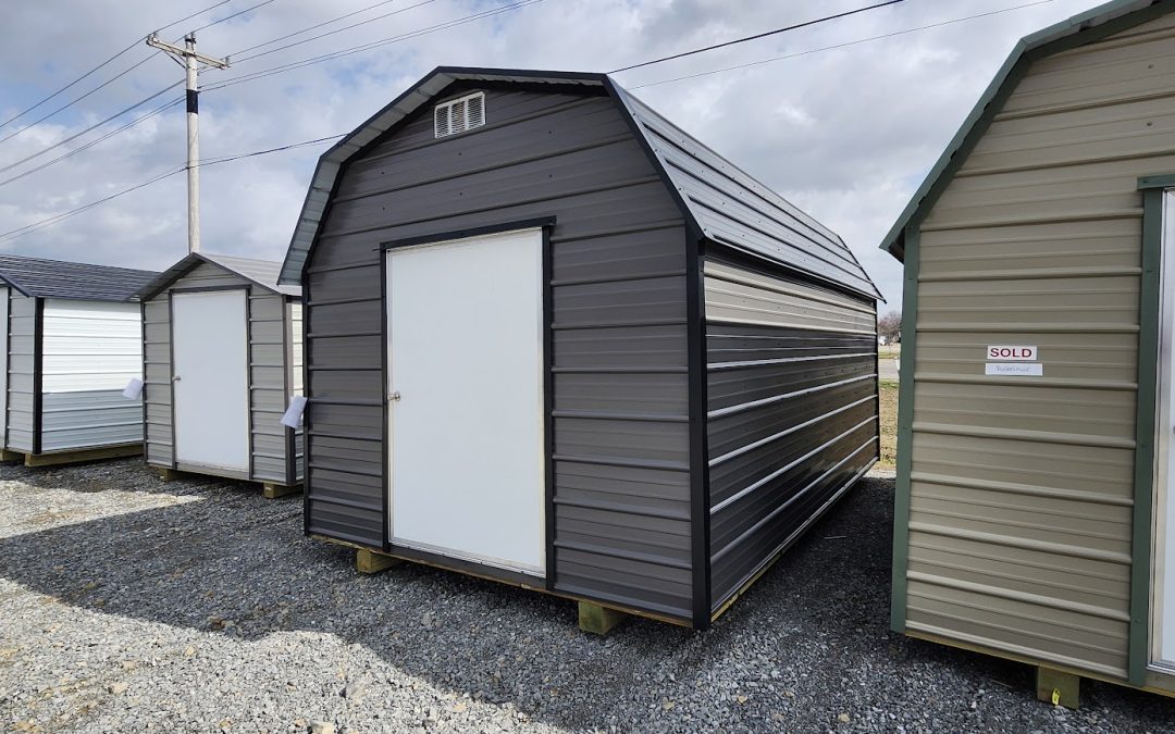 10×16 Barn – Charcoal and Matte Black (#2980)