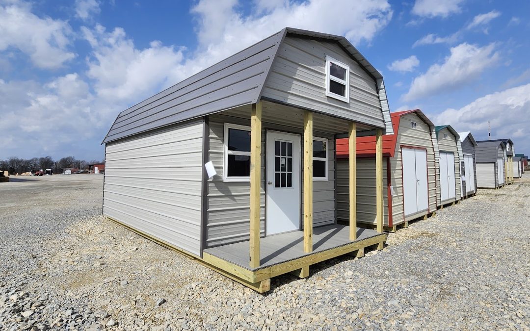 12×24 Porchbarn – Ash Gray and Charcoal (#2975)