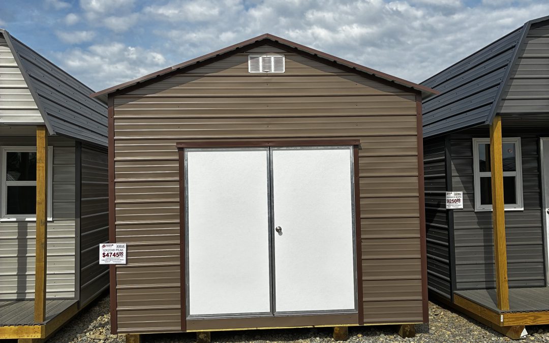 12x20x8 Peak – Buckskin and Koko Brown (#3010)