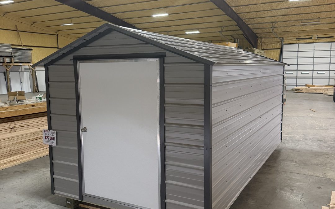 8×16 Peak – Ash Gray and Charcoal (#3006)