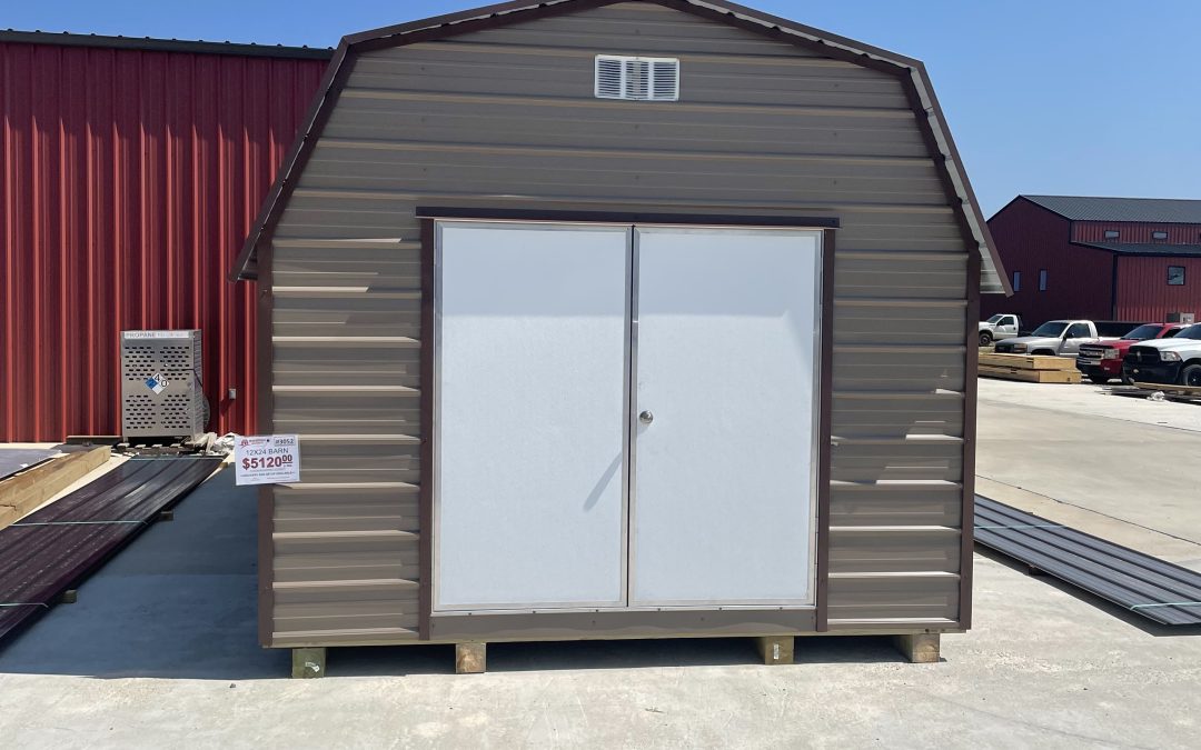 12×24 Barn – Buckskin and Koko Brown (#3052)